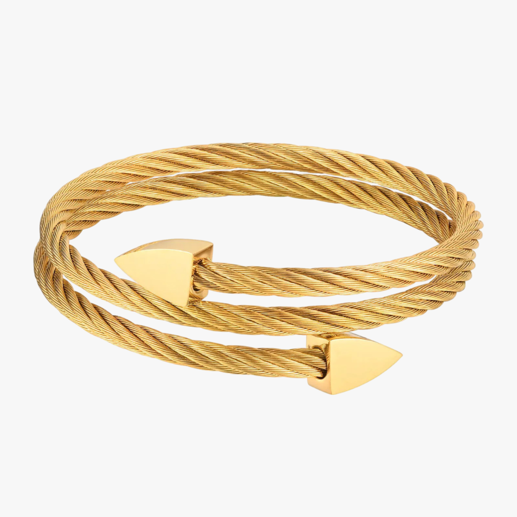bracelet stylé en métal pour homme
