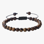 bracelet en perles de bois pour homme