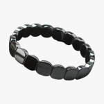 bracelet noir élégant