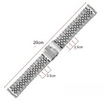 Bracelet de Montre Acier Universel en Métal