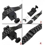 Bracelet de montre en acier inoxydable – 18 20 22 mm