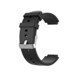 Bracelet montre caoutchouc noir