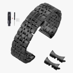 Bracelet montre homme acier inoxydable​-Double verrouillage