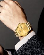 Bracelet montre homme acier inoxydable​-Double verrouillage