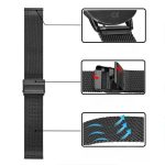Bracelets de Montre en Maille d’acier Inoxydable pour Hommes
