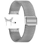 Bracelets de Montre en Maille d’acier Inoxydable pour Hommes