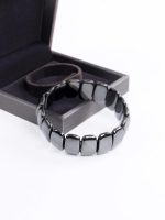bracelet élégance hématite