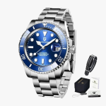 Montre Automatique De Luxe - Mécanique bleu
