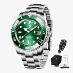 Montre Automatique De Luxe - Mécanique vert