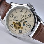 Montre Automatique Orient Homme – Luxe blanc