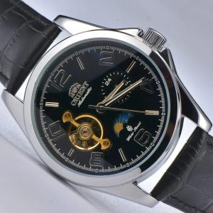 Montre Automatique Orient Homme – Luxe noir