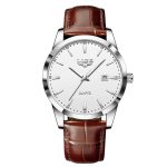 Montre Chronographe Tendance Pour Homme couleur argent
