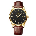 Montre Chronographe couleur noir or