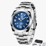 Montre De Luxe Automatique BENYAR BLEU