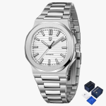 Montre Homme Automatique Luxe PAGANI DESIGN blanc