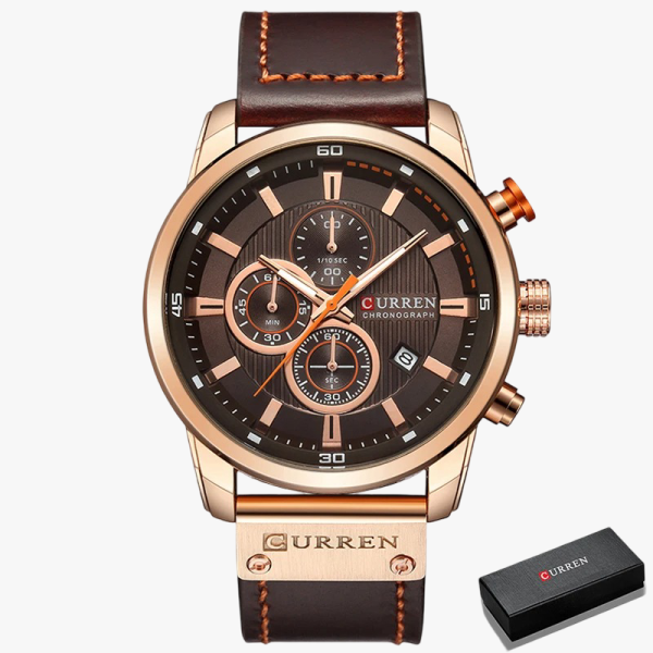 Montre-Homme-Chronographe-de-luxe