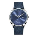 Montre-Homme-Sport-Quartz-bleu
