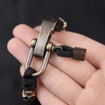 Bracelet Multi-Crânes Vintage boucle arriere