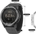 Montre Sport Homme Digitale cadran rond