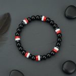 bracelet-homme-perles-tricolore-noir-blanc-rouge-naturel-ardoise